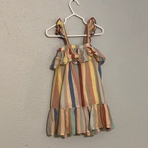 Rainbow Ruffle Dress